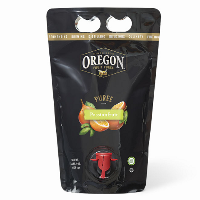 Oregon Fruit Puree Passionfruit 49oz Pouch