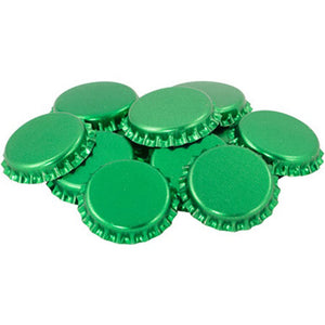 26mm Green Oxygen Absorbing Bottle Caps 50 Pack