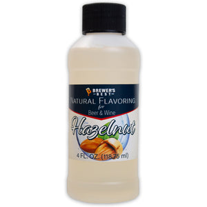 Brewers Best Natural Flavoring- Hazelnut 4 floz