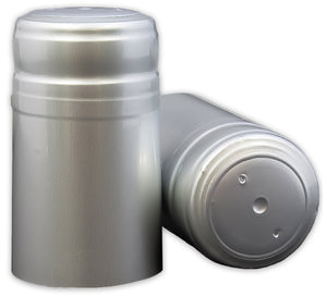 Silver PVC Heat Shrink Sleeve- 30ct