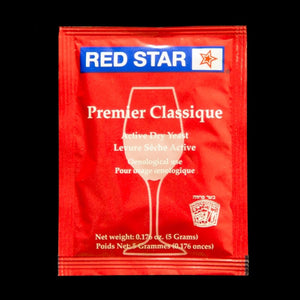 Red Star Premier Classique Wine Yeast 5 g