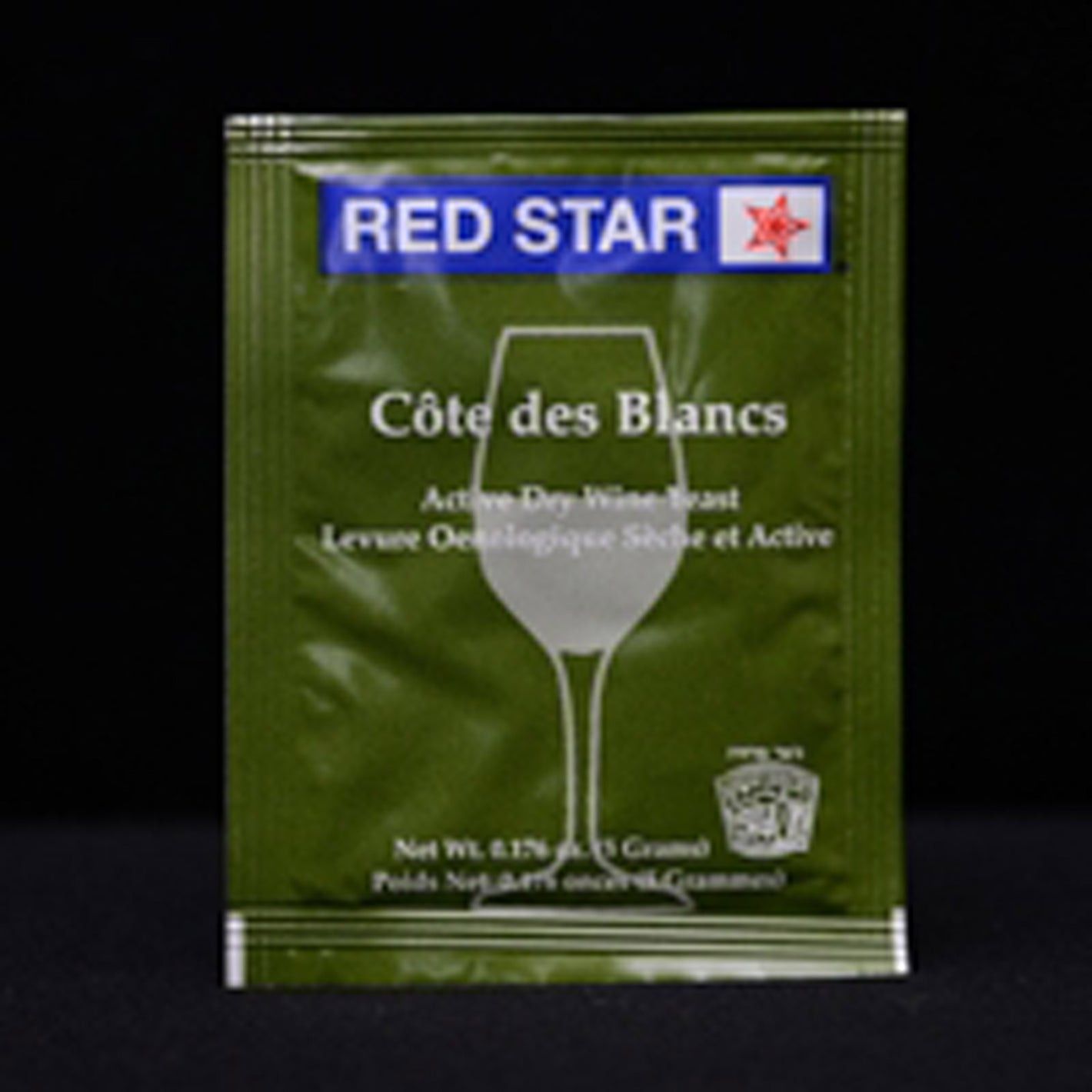 Red Star Cotes des Blanc Dry Wine Yeast - 5 g