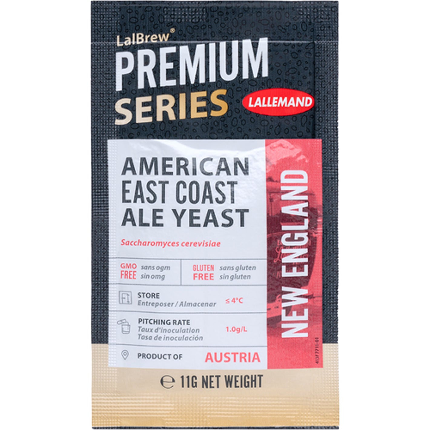 Lallemand LalBrew® New England American East Coast Ale Yeast 11g