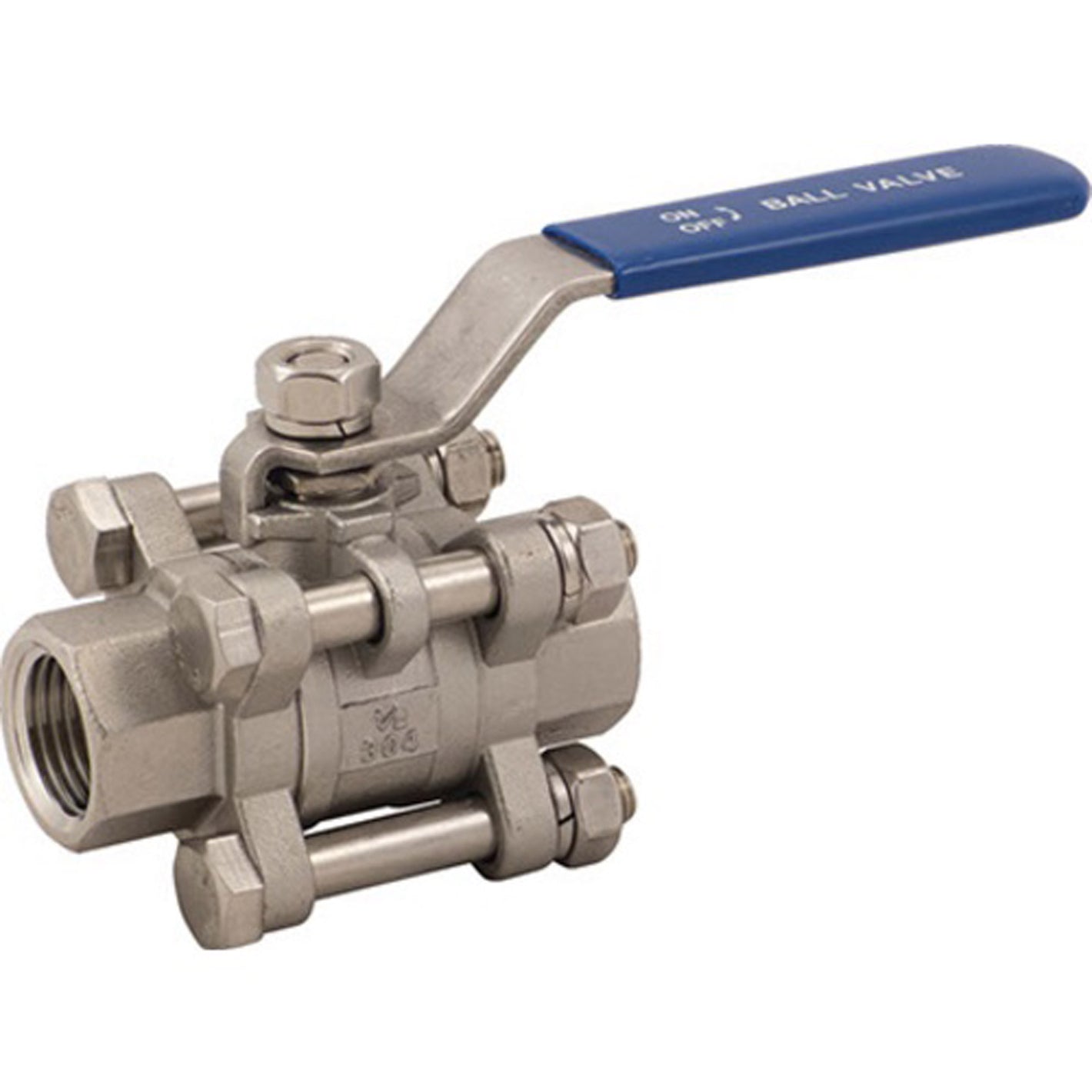 Stainless Ball Valve - 1/2" - 3 Piece