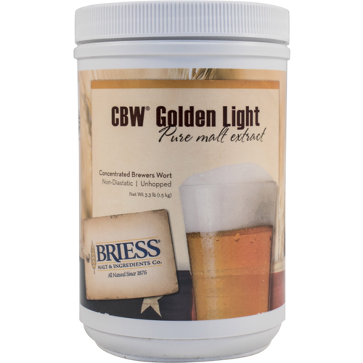Briess CBW® Bavarian Wheat LME Single Canister 3.3 lb
