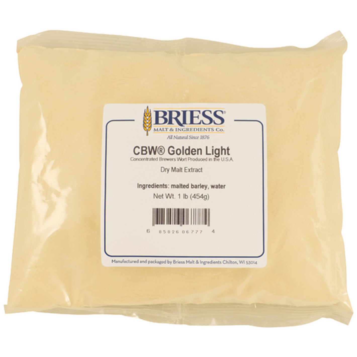 Briess DME - Golden Light - 3 lb Bag