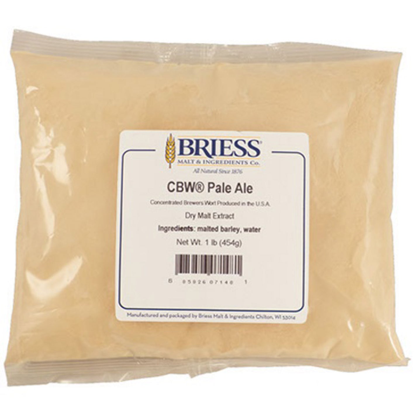 Briess CBW® Pale Ale DME 1 lb