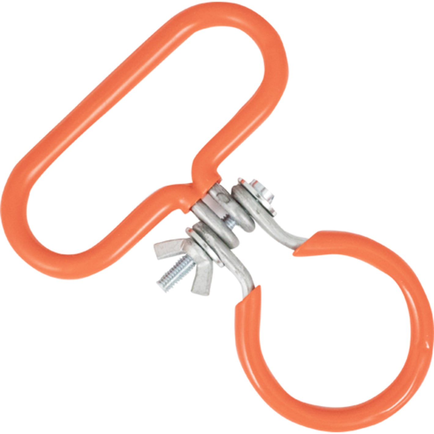 Carboy Handle Orange Smooth Neck