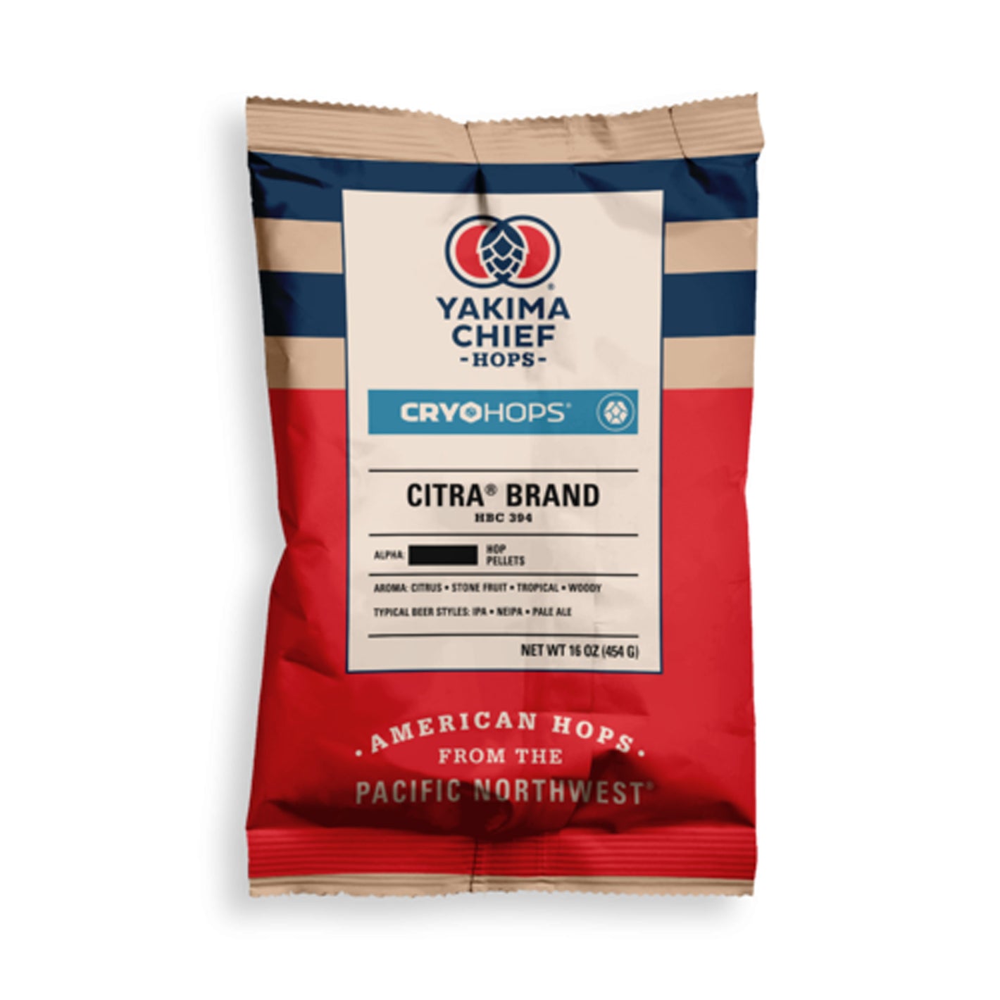 Yakima Chief Hops® | Citra® Brand HBC 394 Cryo Hops® | LupuLN2® Pellets