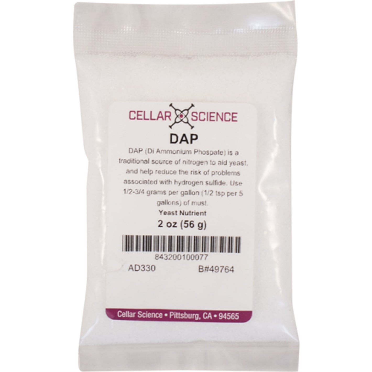 Yeast Nutrient (DAP) 2oz