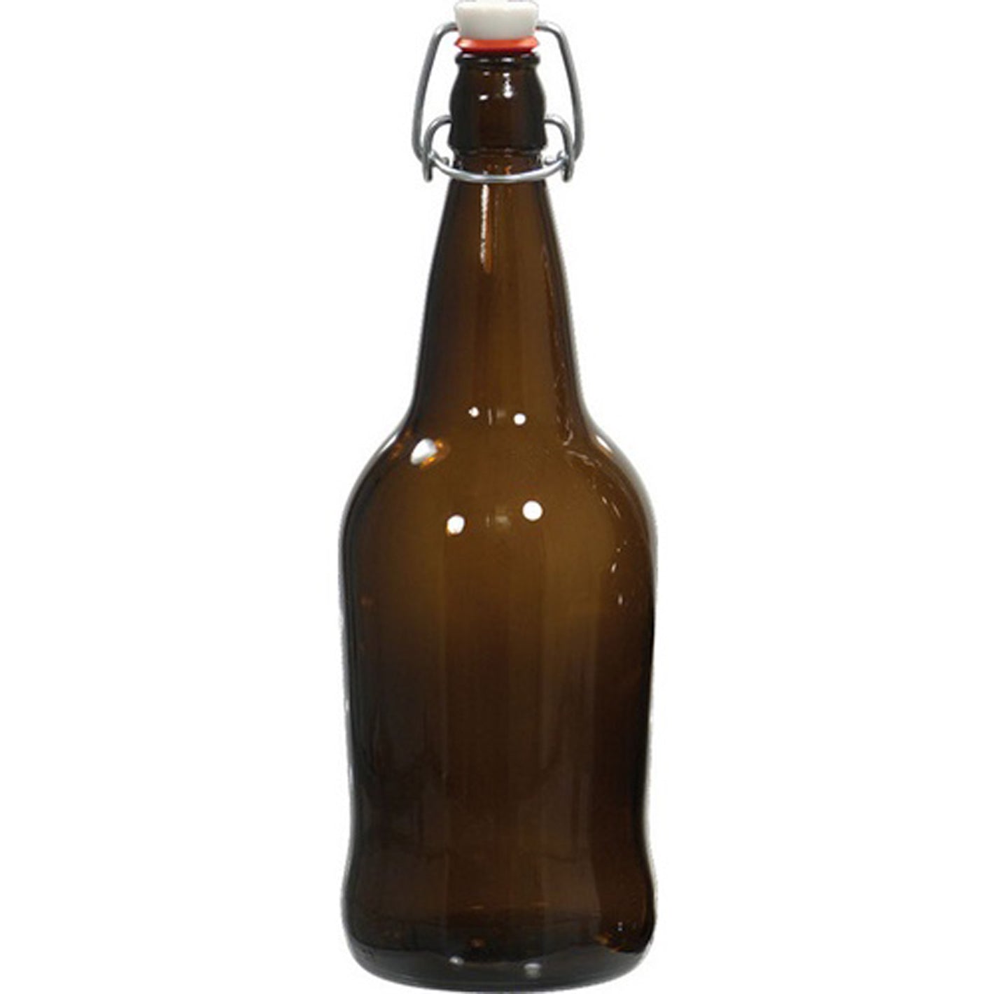 32oz Amber Flip-Top Case of 12