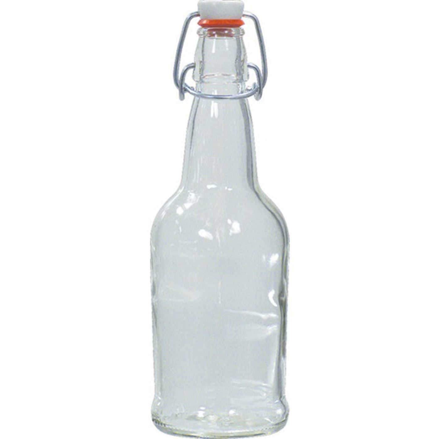 16oz Clear Flip-Top Case of 12