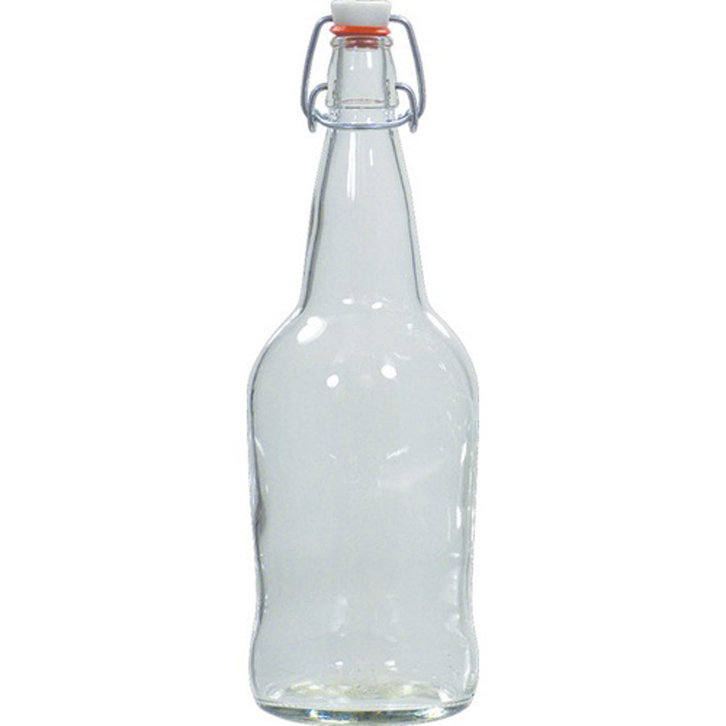 32oz Clear Flip-Top Case of 12