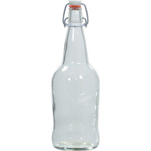 32oz Clear Flip-Top Case of 12