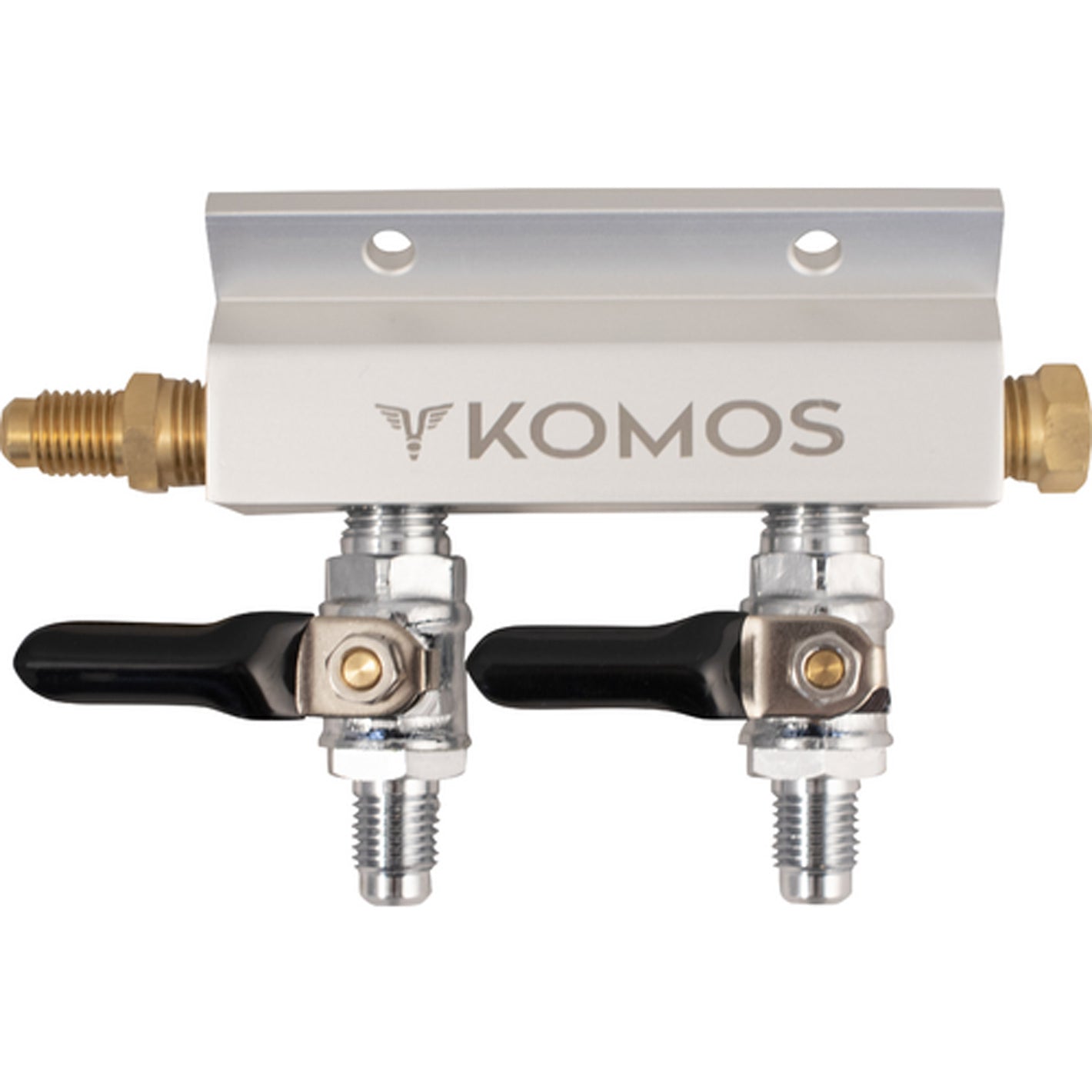 KOMOS® Aluminum Gas Manifold - 1/4 in. Flare