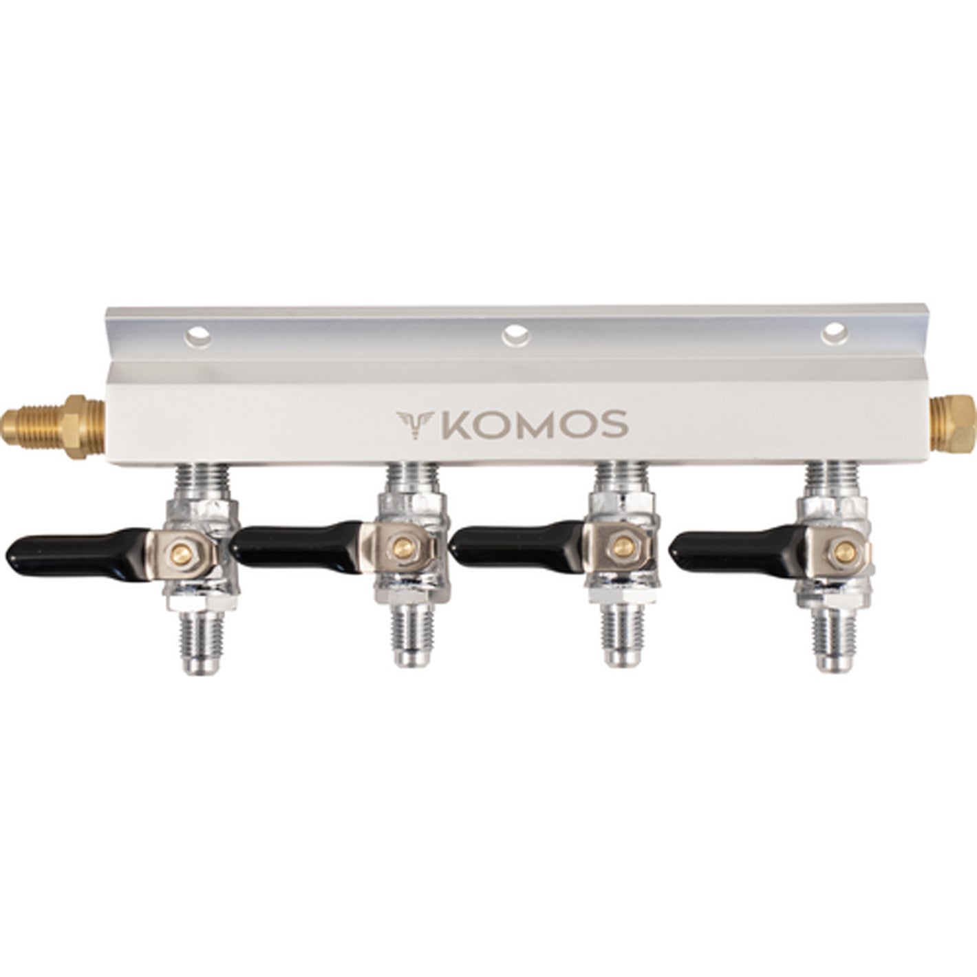 KOMOS® Gas Manifold | Aluminum | 1/4 in. Flare