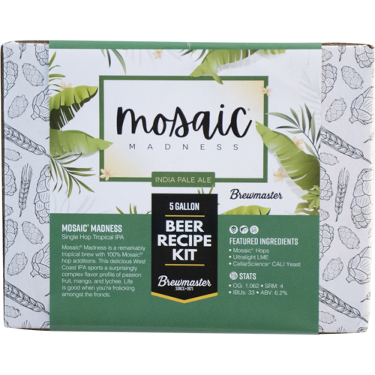 Mosaic® Madness IPA - Kit