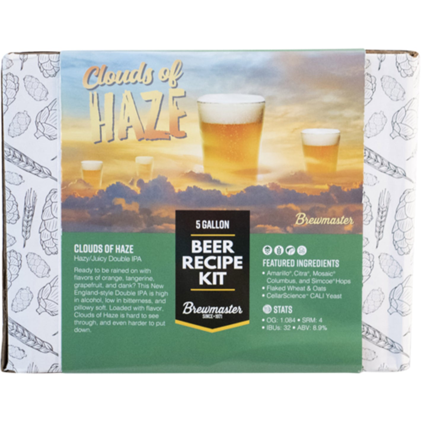 Clouds of Haze Hazy/Juicy Double IPA