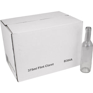 Farro Glass | Premium Wine Bottles | Bordeaux | Clear | 375 mL | Case of 24