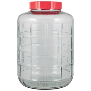 26L/6.8 Gal Farro Glass | Glass Carboy | Wide Mouth | Carrying Harness