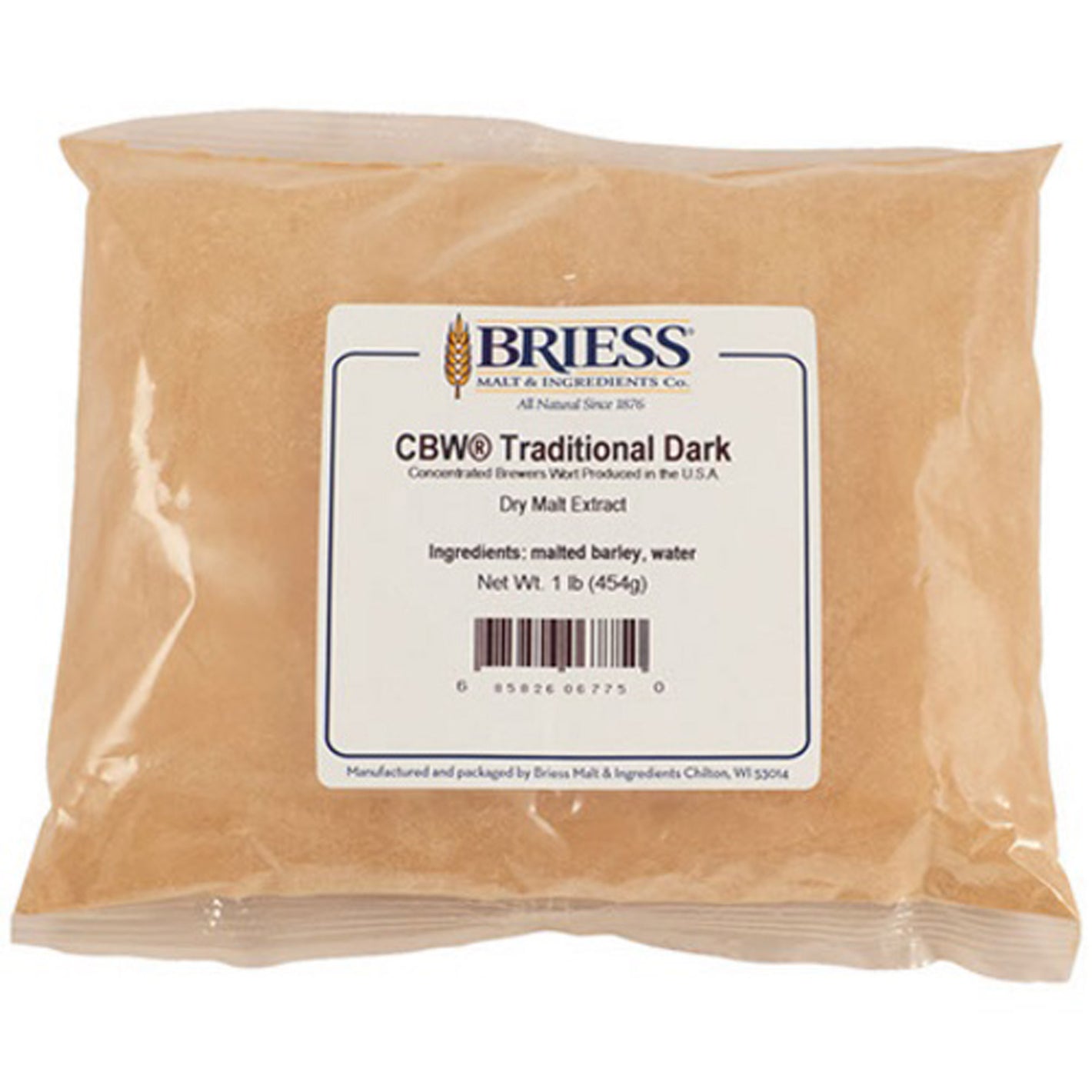 Briess DME Traditional Dark 3 lb Bag
