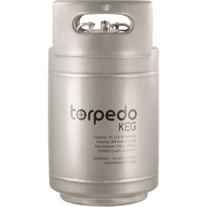 2.5 gallon Slimline Torpedo Ball Lock Kegs