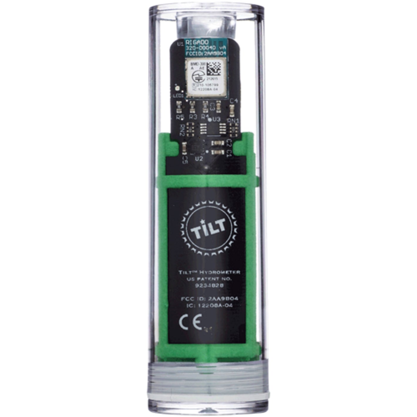Tilt™ Hydrometer and Thermometer - Green