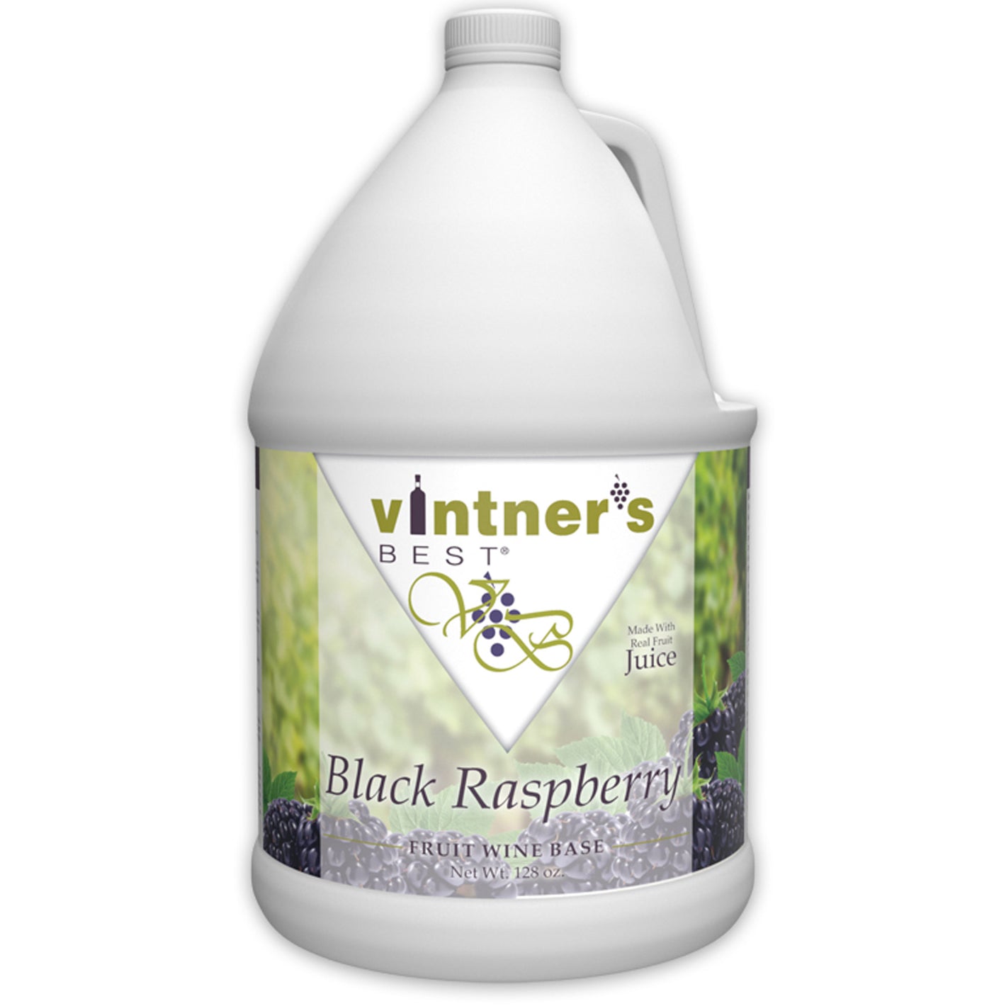 VINTNER'S BEST BLACK RASPBERRY FRUIT WINE BASE 128 OZ (1 GAL)