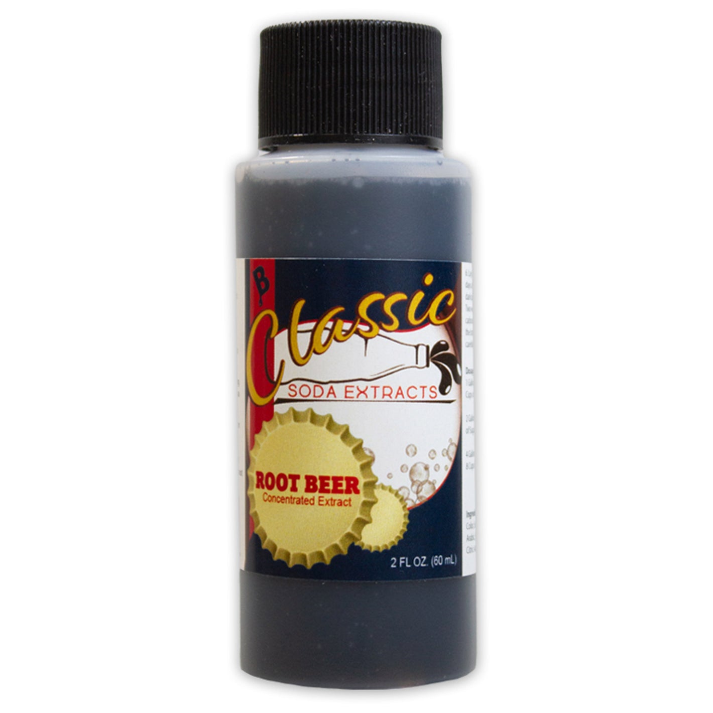 Classic Soda Extracts- Root Beer 2oz