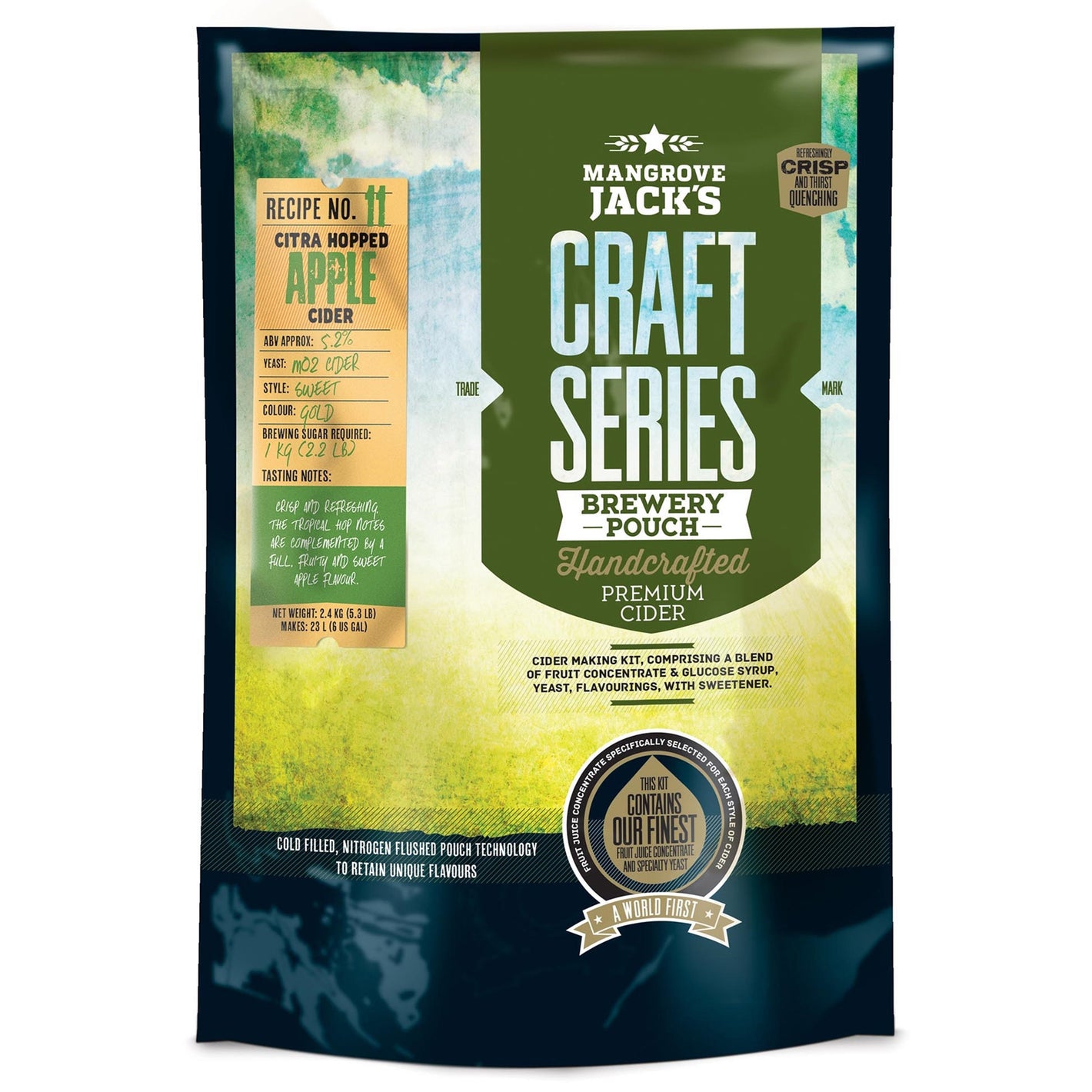 Mangrove Jack’s CS Dry Hopped Apple Cider Kit 2.4kg