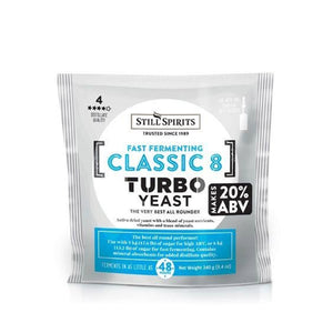 Turbo Classic 8 Yeast 48hr