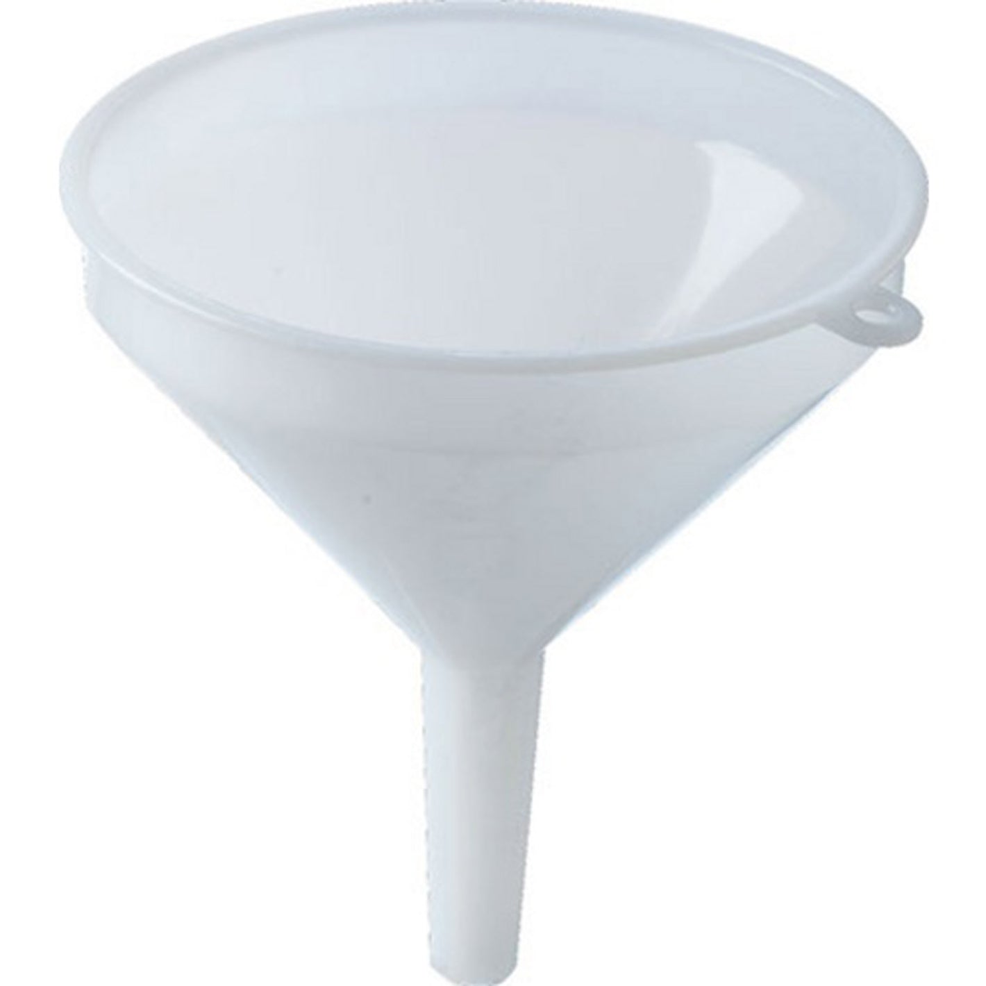 Plastic Funnel | White | 10 cm | 4 in.