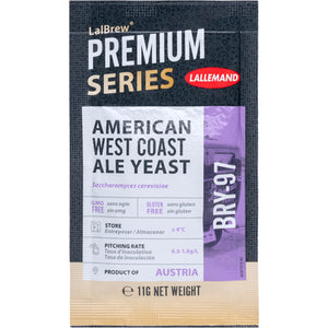 Lallemand LalBrew® BRY-97 American West Coast Ale Yeast 11g