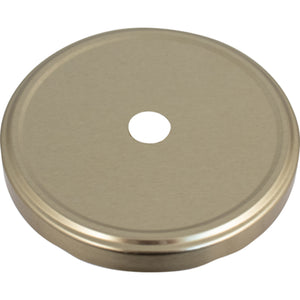 Lug Finish Metal Lid w/ Airlock Hole and Gromet- 100 mm