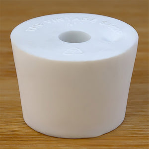 Rubber Stopper - #7 With Hole