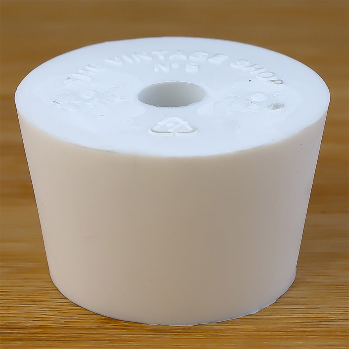Rubber Stopper - #8 With Hole