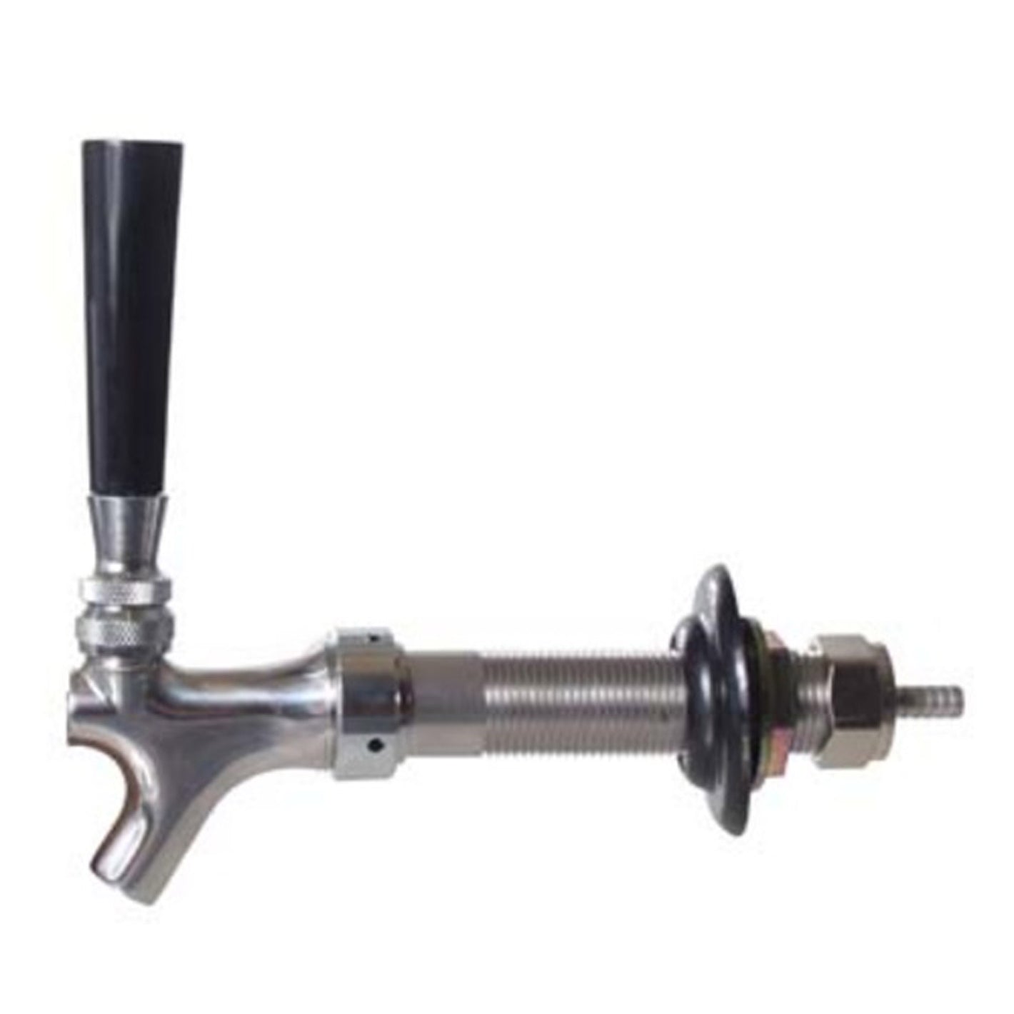 Beer Faucet, Tap Handle, and Shank Assembly (Stainless)