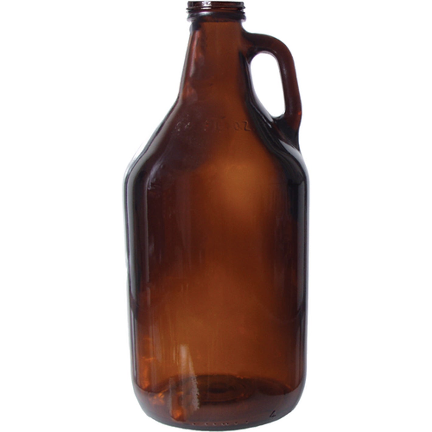 Growler - 64 oz Amber Screw Top - Case of 6