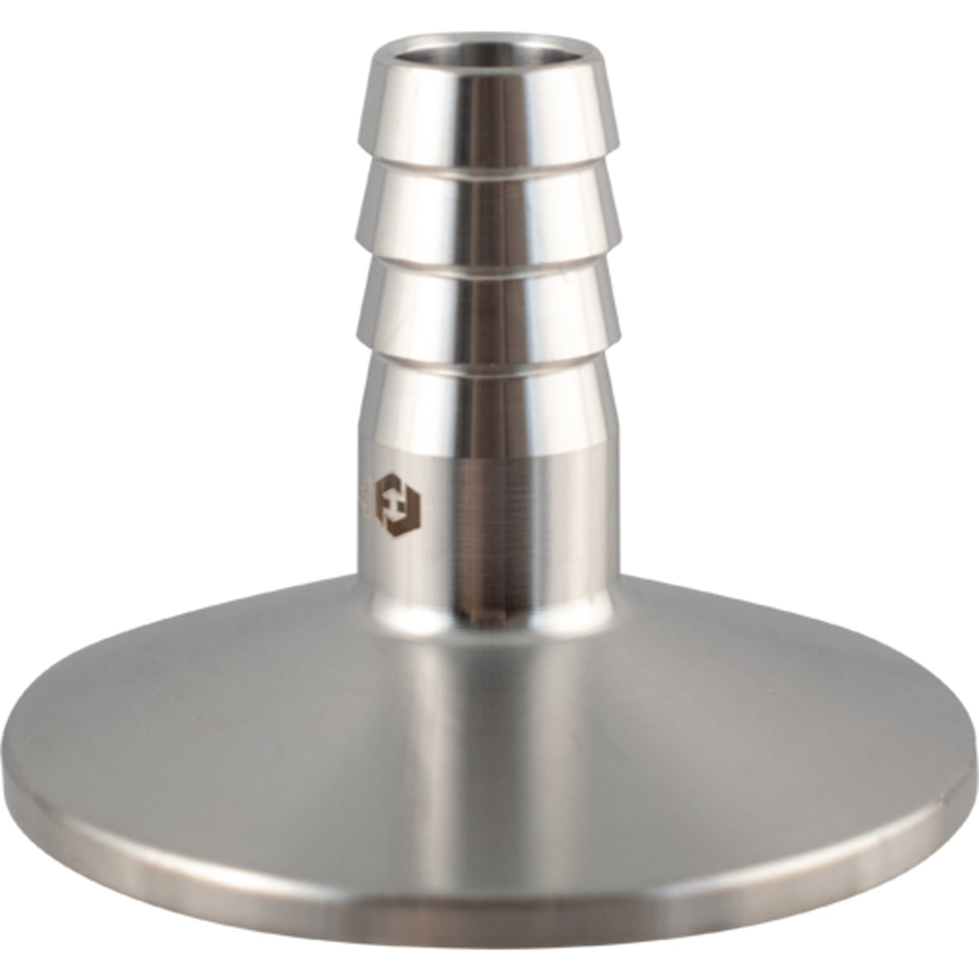Stainless - 1.5" TC x 1/2" Barb
