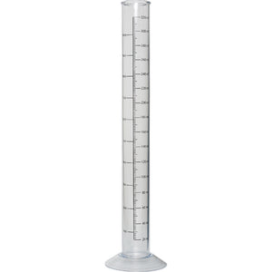 14" Glass Hydrometer Test Jar w/ Safety Bumper