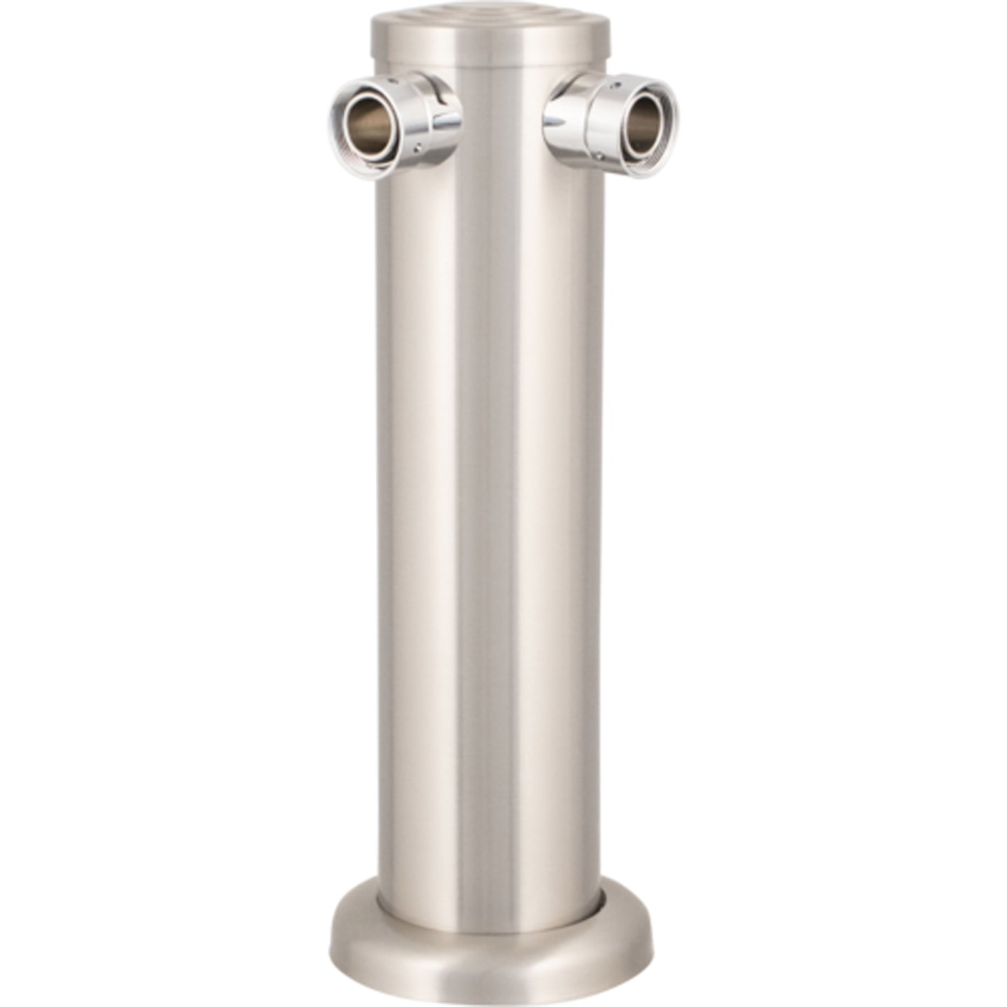 KOMOS® Two Tap Brushed Stainless Draft Tower Kit