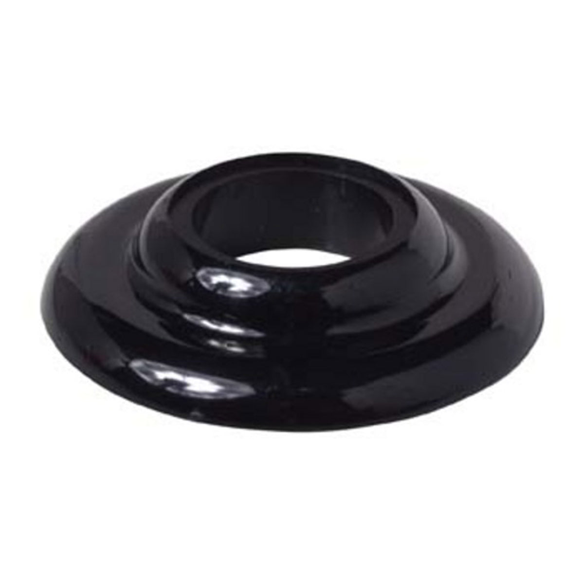 Shank Collar | Black Plastic | For behind Beer Faucet