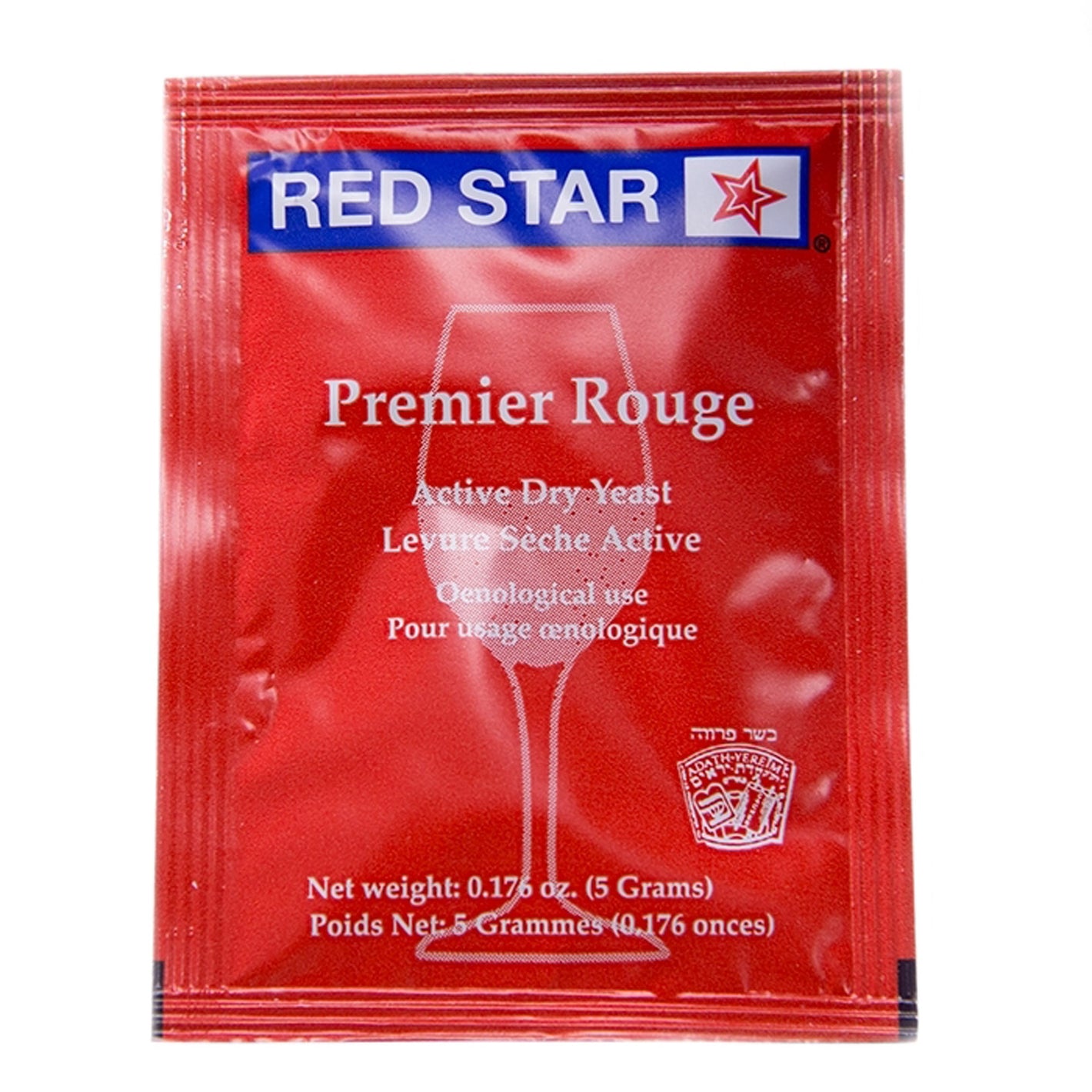 Red Star Premier Rouge Dry Wine Yeast - 5 g