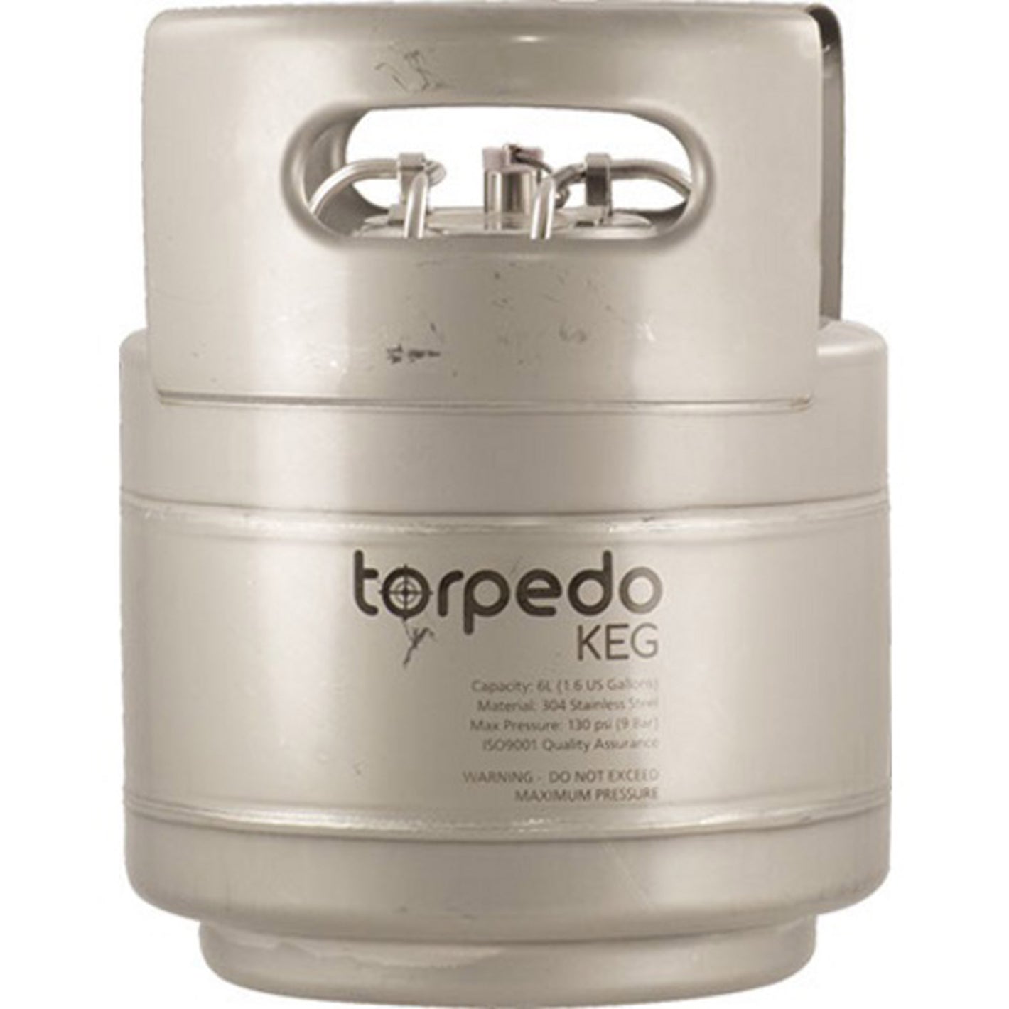 Slimline Torpedo Ball Lock Kegs 1.5gal